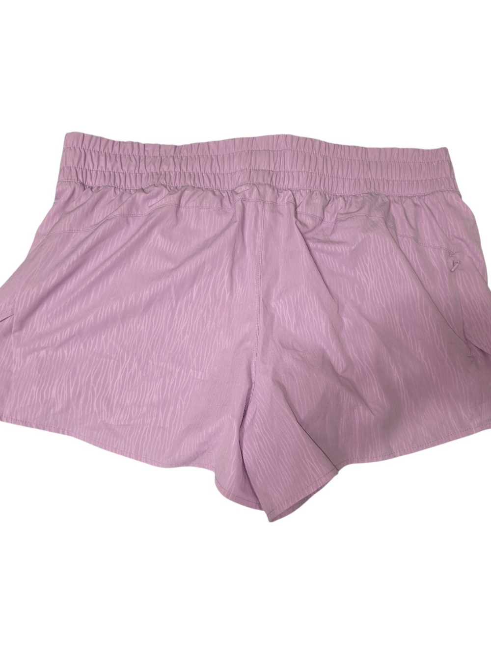 NWT Avia Women’s Bike Liner Running Shorts XL 16-18 Purple Zipper Pocket - Picture 2 of 5